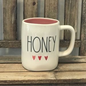 Rae Dunn Watercolor Honey Mug